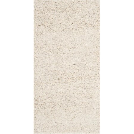 Safavieh 8 x 10 ft. Rectangle Ivory Milan Shag Rug SG180-1212-8